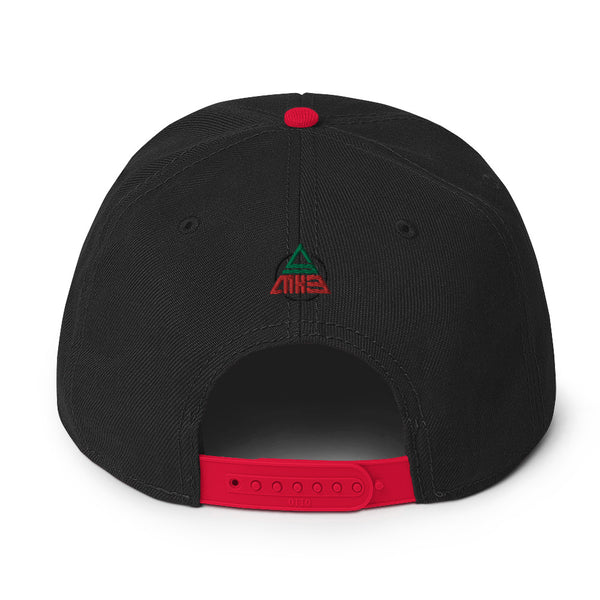 Afro Rising Fist Snapback Hat