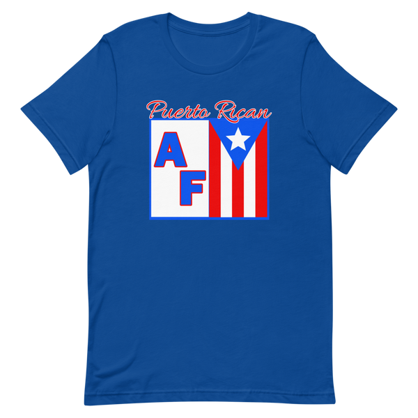 Puerto Rican AF Bold Unisex T-Shirt